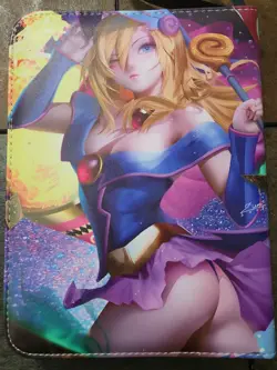 [US SELLER] Dark Magician Girl Yugioh!!! Konami Binder 2x2 pocket Waifu 🔥🔥💓 - Image 3
