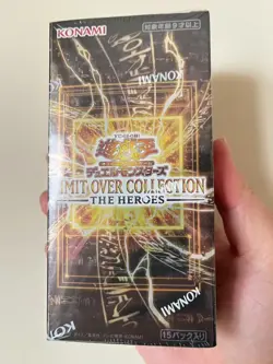Asia edition Yu-Gi-Oh OCG Japanese LIMIT OVER COLLECTION THE HEROES Box Factory - Image 1