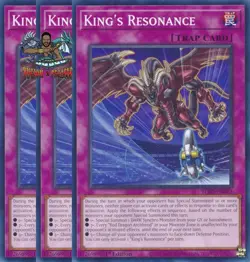 Yugioh! 3x King's Resonance BLZD-EN071 Common 1st Ed NM - Image 1