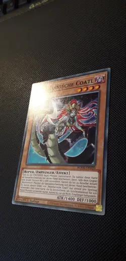 Yu-Gi-Oh! Reptilianische Coatl, BODE-DE020, Common, 1. Auflage, Deutsch, Near M. - Image 2