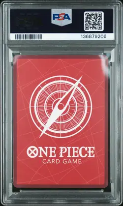 2025 ONE PIECE PROMOS DODGERS X ONE PIECE NIGHT #010 MONKEY D. LUFFY PSA 10 - Image 2