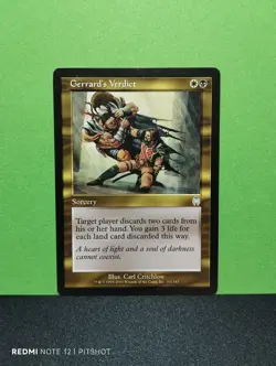 Gerrard's Verdict / Gerrards Richtspruch - MTG Magic - Image 1