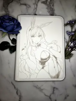 Noir Nikke Goddes Weiss Schwarz Bunny 9 Pocket Trading card Binder Made To Order - Image 1