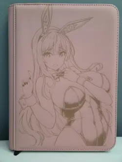 Noir Nikke Goddes Weiss Schwarz Bunny 9 Pocket Trading card Binder Made To Order - Image 4