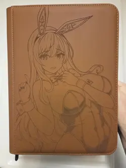 Noir Nikke Goddes Weiss Schwarz Bunny 9 Pocket Trading card Binder Made To Order - Image 5