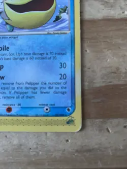 Pokemon Pelipper 19/109 Rare Ruby & Sapphire Card 2003 Damaged A29 - Image 2