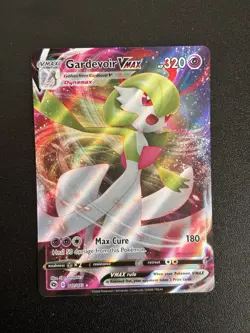 Pokemon Gardevoir VMAX TCG Champions Path Holo Ultra Rare Card 017/073 - Image 1