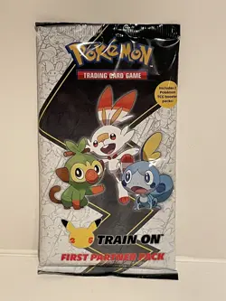 Pokemon TCG Trading Card Game Galar First Partner Pack 25th Anniversary Boosters 820650809613 - Image 1