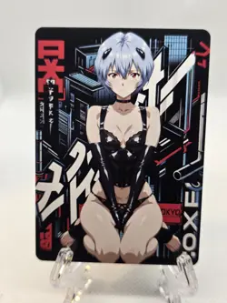 Rei Ayanami Evangelion Anime Waifu Card - Image 1