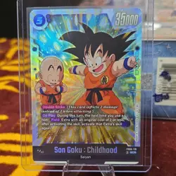 Bandai Dragon Ball Super Card Game Son Goku: Childhood FB06-119 SCR Foil - Image 1