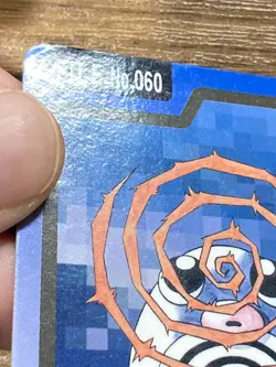 Pokemon Carddass Card Poliwag File No.60 Bandai Pocket Monsters 1997 Japan - Image 3