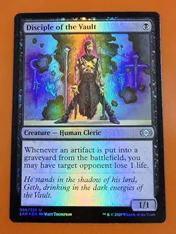 1x Disciple of the Vault | FOIL | Double Masters | MTG Magic Cards - Image 1