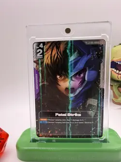 Fatal Strike Alternate Art Foil - ST05-014 SP C+ - Gundam TCG Card Game - Image 1