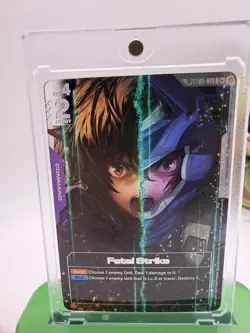 Fatal Strike Alternate Art Foil - ST05-014 SP C+ - Gundam TCG Card Game - Image 2