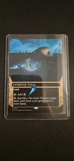 Petrified Field (Borderless) #0032 MTG Edge of Eternities Magic The Gathering - Image 1