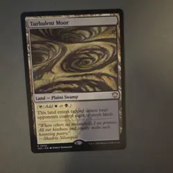 Wizards of the Coast Turbulent Moor Land R 0056 Rare C21 Regular English - Image 1