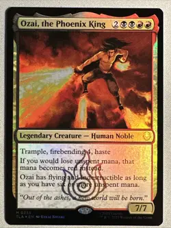 MTG / Ozai, the Phoenix King / TLA / #235 / FOIL / Mythic / NM - Image 1