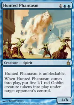 Heavy Play, English MTG Regular Hunted Phantasm Ravnica: City of Guilds Magic th - Image 1