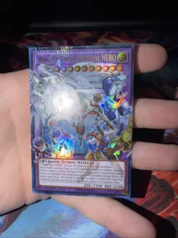 Wake Up Your Elemental HERO 1st Edition Ultra Rare RA05-EN142 Yu-Gi-Oh! Full ART - Image 1