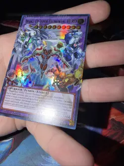 Wake Up Your Elemental HERO 1st Edition Ultra Rare RA05-EN142 Yu-Gi-Oh! Full ART - Image 3