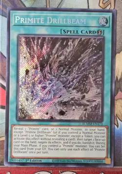 Yu-Gi-Oh! TCG Primite Drillbeam BLMM-EN173 1st Edition Secret Rare - Image 1