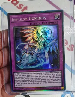 IMPULSO DOMINUS (Dominus Impulse) Rara Collector Prismatica RA05 IT080 YU-GI-OH - Image 1
