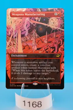 MTG Weapons Manufacturing (Borderless) Edge of Eternities Foil #311 - Image 1