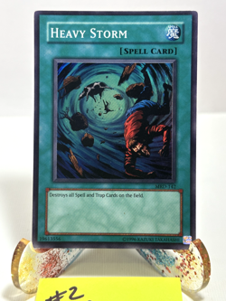 YuGiOh! Heavy Storm MRD-142 Unlimited Super Rare LP - Image 1