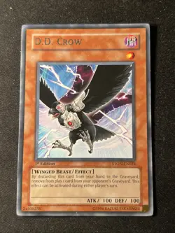 D.D. Crow - STON-EN024 - Rare 1st Ed NM Yugioh - Image 1