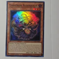 Blazing Dominion Yugioh #BLZD-EN001 Darkness Resonator - Image 1