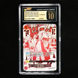 CGC 10 PRISTINE 2025 One Piece JPN Come On!We'll Fight You! OP09-020 R(Alt Art) - Image 1