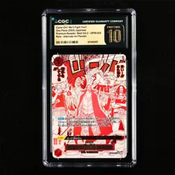 CGC 10 PRISTINE 2025 One Piece JPN Come On!We'll Fight You! OP09-020 R(Alt Art) - Image 2