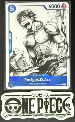 One Piece ST22-010 C* Portgas.D.Ace - Parallel Art - ENG - Foil - TCG - NM/M - Image 1