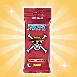 Panini One Piece 25th Anniversary Trading Cards – 1x Fat Pack Booster - Image 1