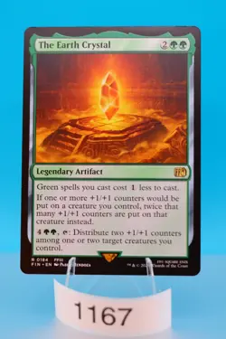 MTG The Earth Crystal Final Fantasy Regular #184 - Image 1