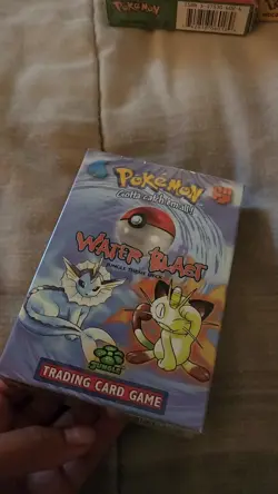 Factory Sealed Pokemon Water Blast Jungle Theme Deck Trading Cards 742818060691 - Image 2