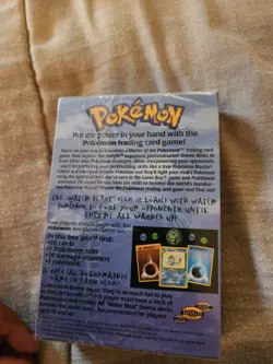 Factory Sealed Pokemon Water Blast Jungle Theme Deck Trading Cards 742818060691 - Image 3