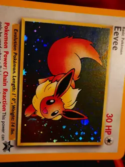 MP Pokemon EEVEE Card BLACK STAR PROMO Set #11 HOLO Foil League WOTC#7 - Image 3