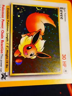 MP Pokemon EEVEE Card BLACK STAR PROMO Set #11 HOLO Foil League WOTC#7 - Image 5
