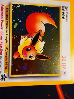 MP Pokemon EEVEE Card BLACK STAR PROMO Set #11 HOLO Foil League WOTC#4 - Image 5