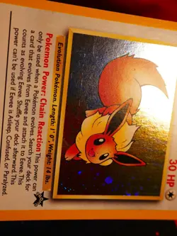 MP Pokemon EEVEE Card BLACK STAR PROMO Set #11 HOLO Foil League WOTC#6 - Image 2