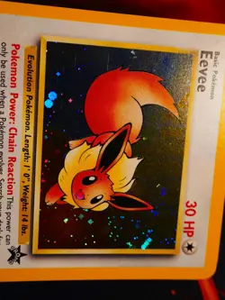 MP Pokemon EEVEE Card BLACK STAR PROMO Set #11 HOLO Foil League WOTC#6 - Image 3
