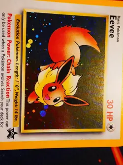 MP Pokemon EEVEE Card BLACK STAR PROMO Set #11 HOLO Foil League WOTC#6 - Image 4