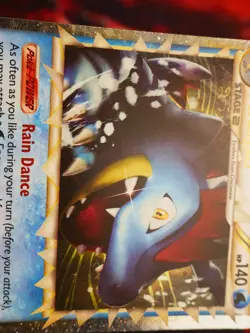 MP Pokemon (Prime) FERALIGATR Card HGSS BLACK STAR PROMO Set HGSS07 Holo Foil#2 - Image 2