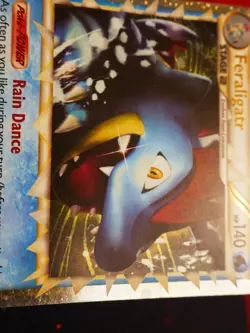 MP Pokemon (Prime) FERALIGATR Card HGSS BLACK STAR PROMO Set HGSS07 Holo Foil#2 - Image 4
