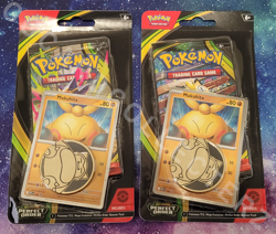 Pokemon Mega Evolution Perfect Order Booster Pack w/ Makuhita Promo Card & Coin - Image 1