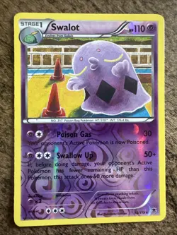 Swalot 38/119 /NM XY Phantom Forces Pokemon Card REVERSE HOLO NM - Image 1