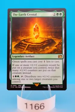 MTG The Earth Crystal Final Fantasy Regular #184 - Image 1