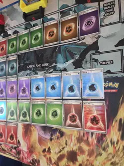 Pokemon 151 Cosmo with swirls and other select holo energies, 30 card lot. - Image 3