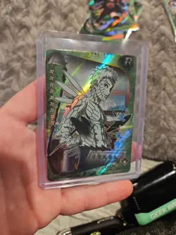 Naruto Kayou Obito Uchiha Card Heavens Scroll HY-118 Foil Holo Rare Green - Image 4